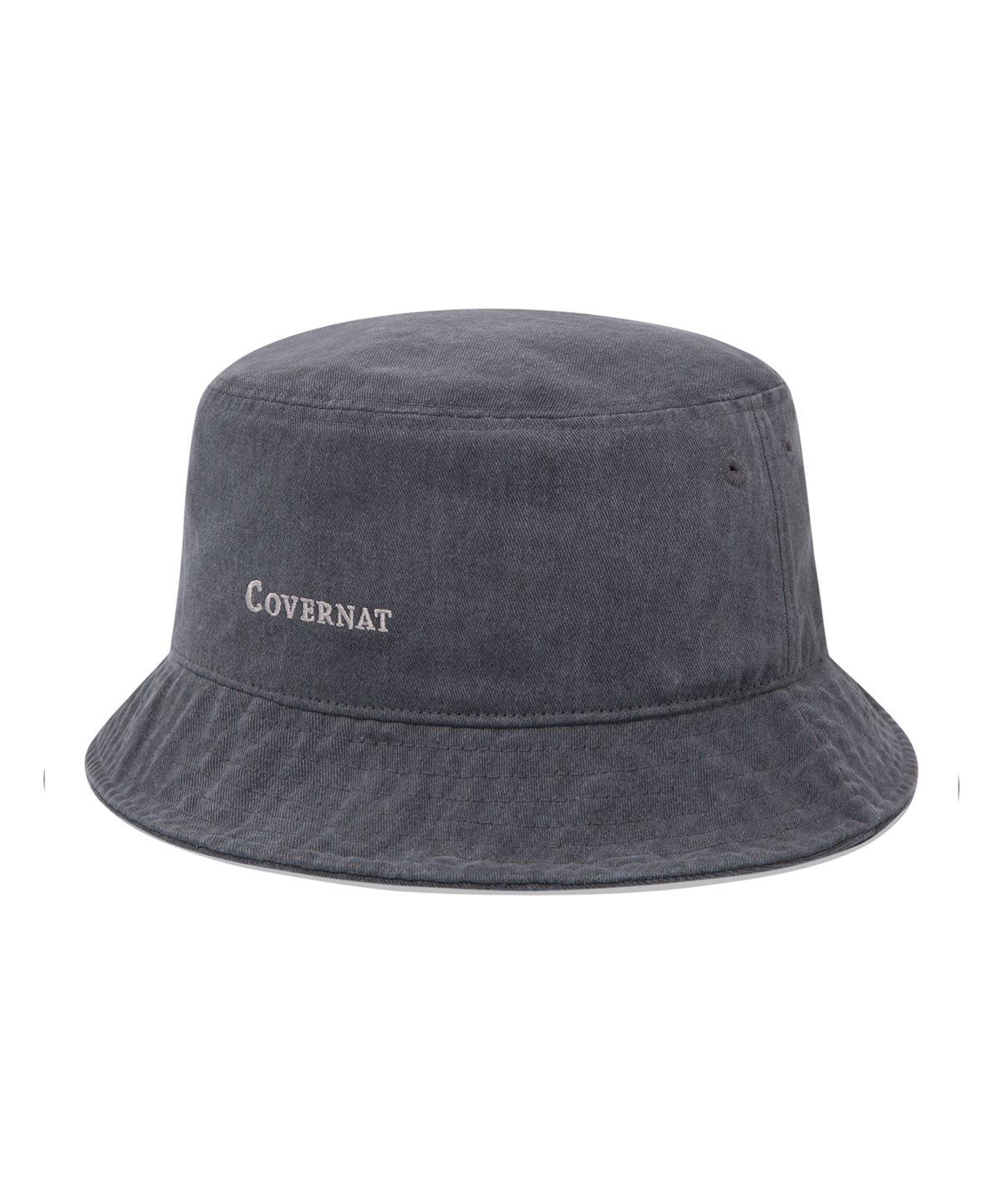 커버낫(COVERNAT) 워시드 버킷 햇 차콜