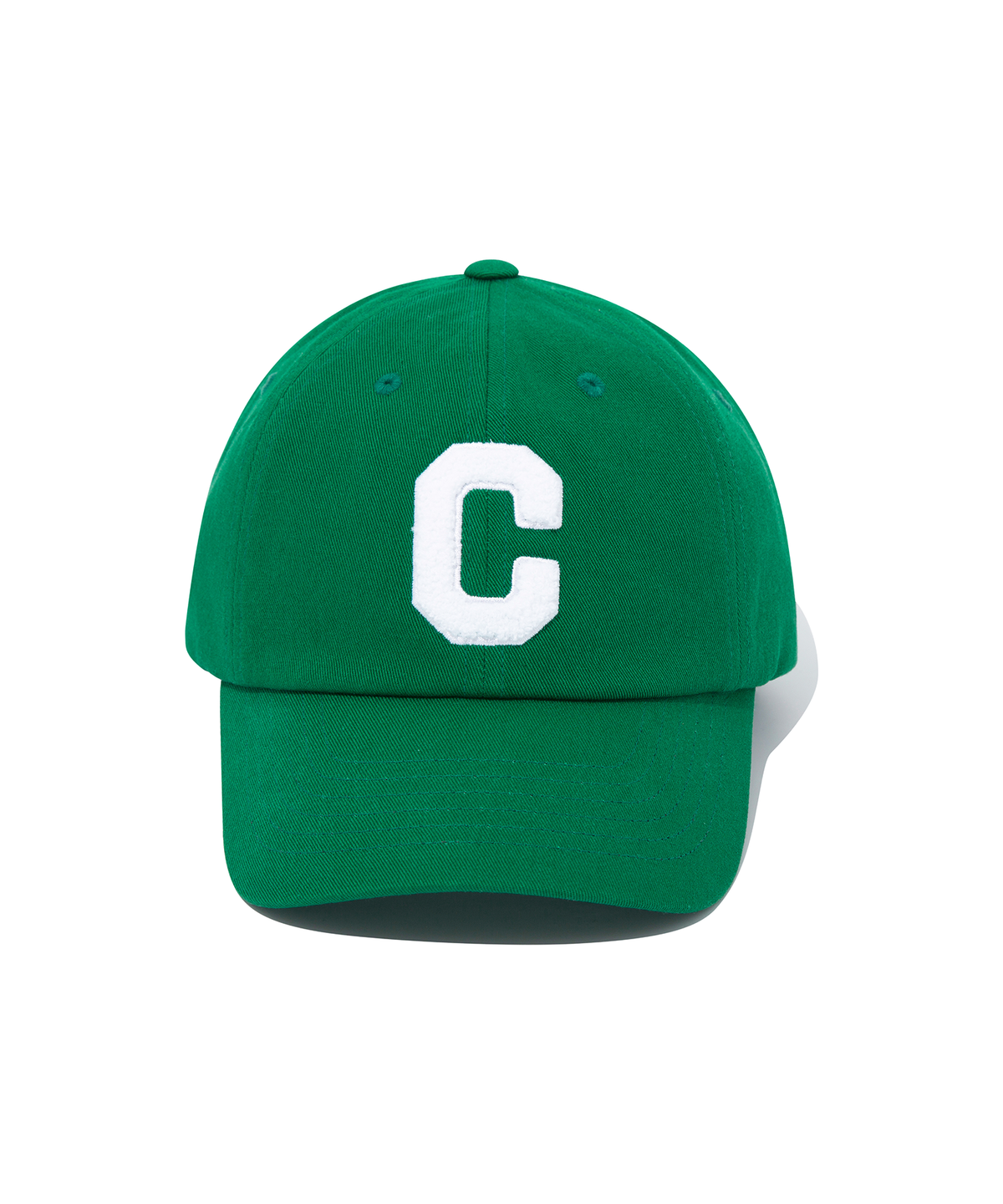 커버낫(COVERNAT) [스탠다드 핏] C 로고 B.B 캡 라이트 그린