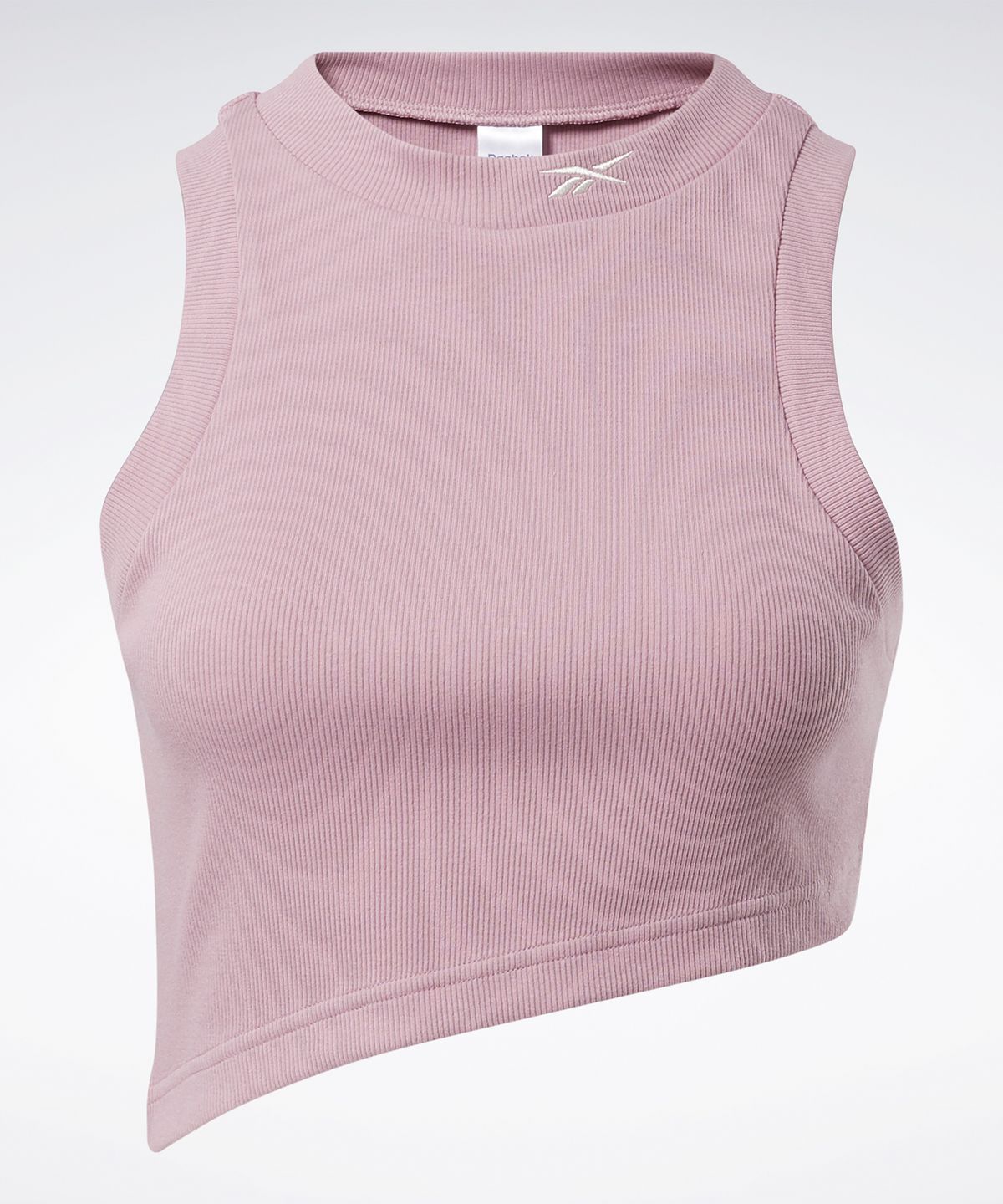 리복(REEBOK) CL WDE CROPPED RIB TANK TOP - 라이트 핑크 / HK4929