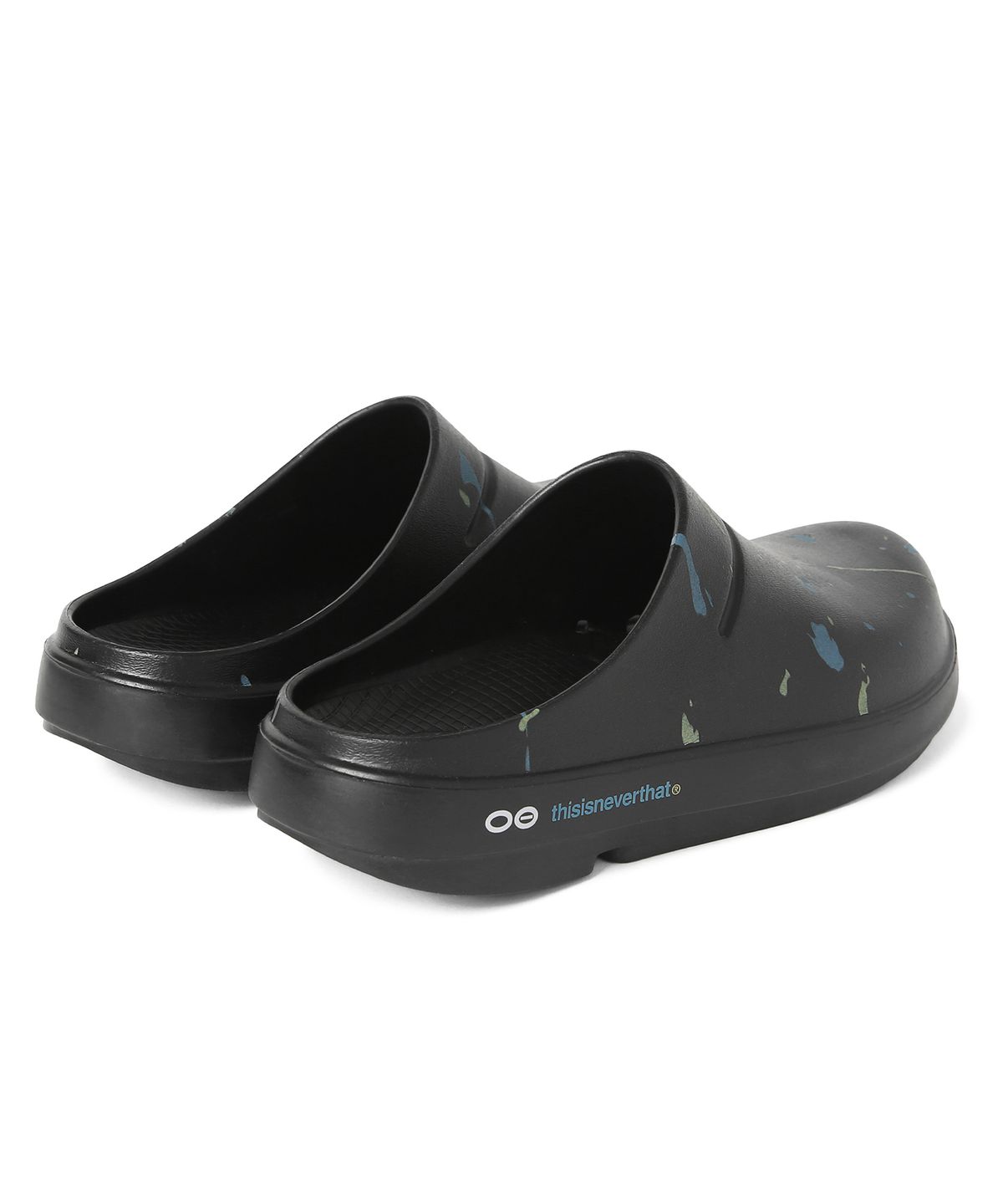 디스이즈네버댓(THISISNEVERTHAT) TNT OOFOS Clog Black