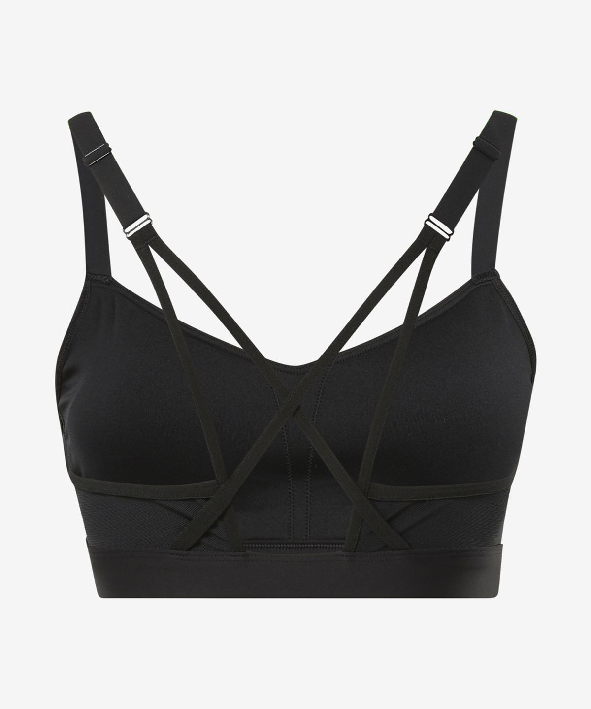 리복(REEBOK) S Lux Strappy Sports Bra - 블랙 / H51841