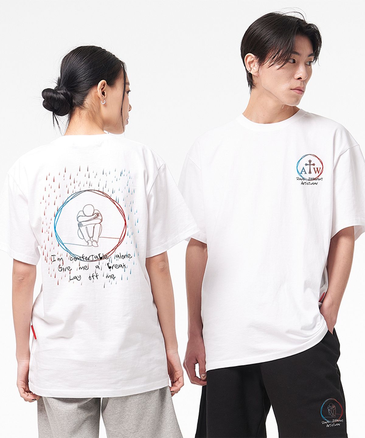 아티스트웨어(ARTISTWEAR) [ATW] 얼론 반팔티