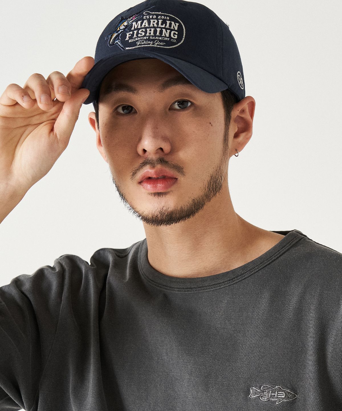 힐리먼트(HELEMENT) 마린피싱 볼캡