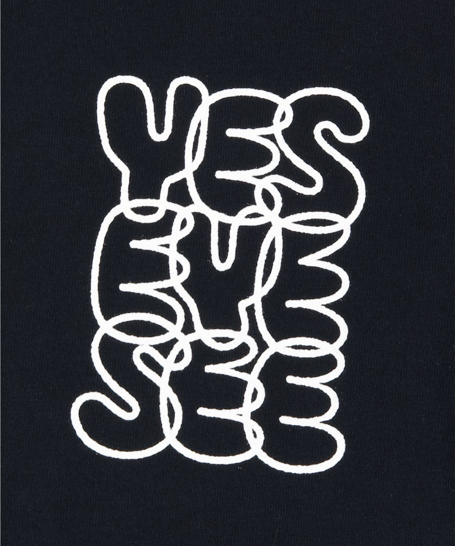 MUSINSA公式 | YESEYESEE C-Logo Kids Tee Black