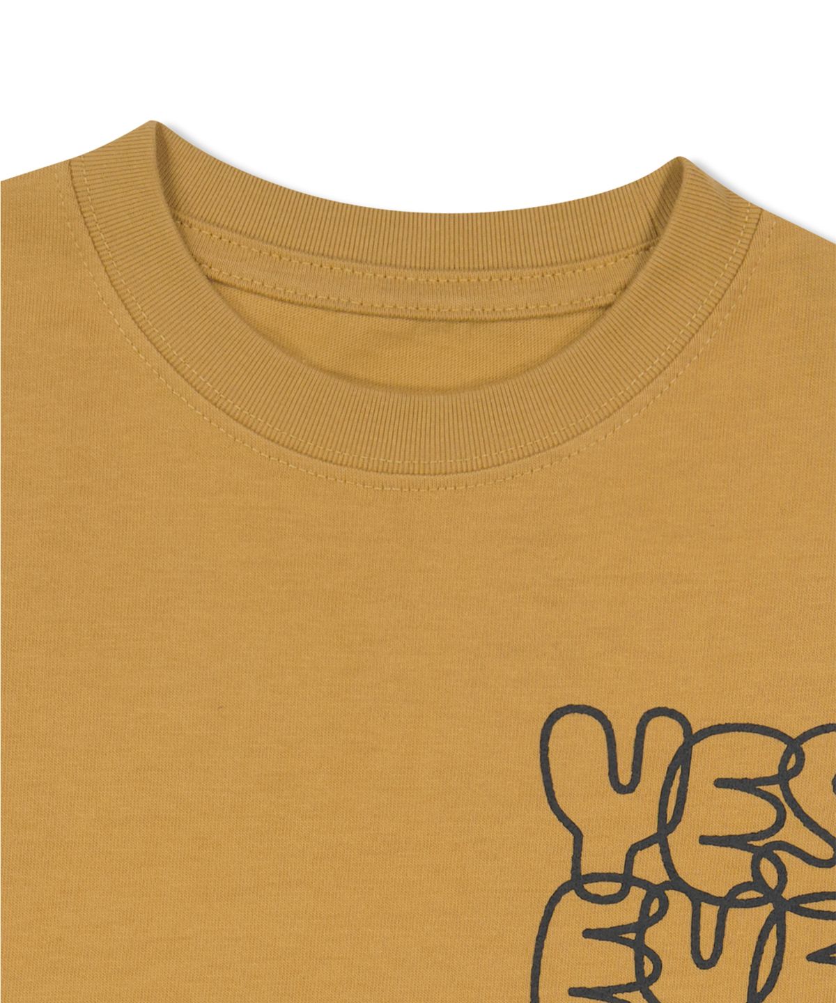 예스아이씨(YESEYESEE) C-Logo Kids Tee Peanut