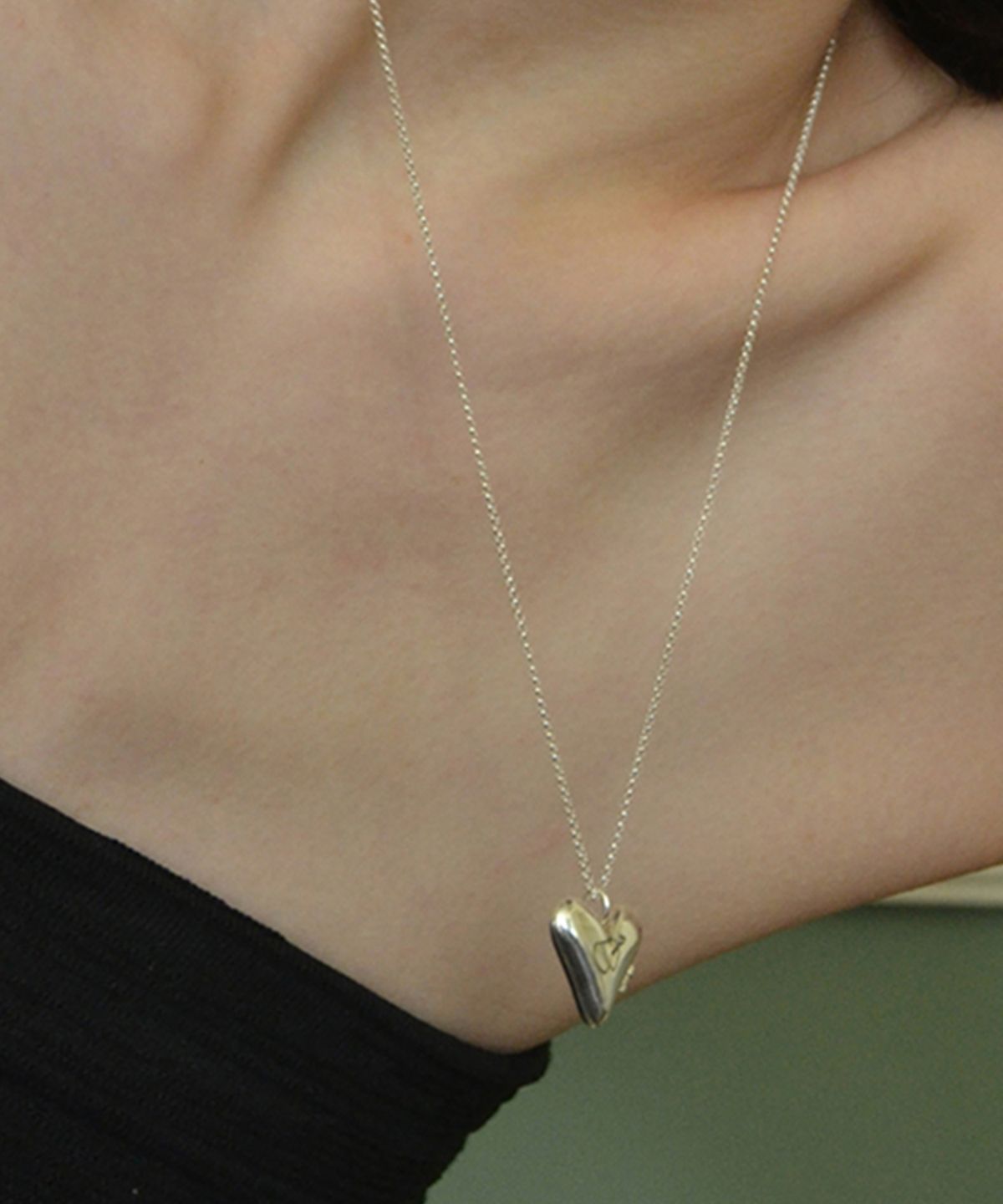 누아보(NUAVO) Memory open necklace