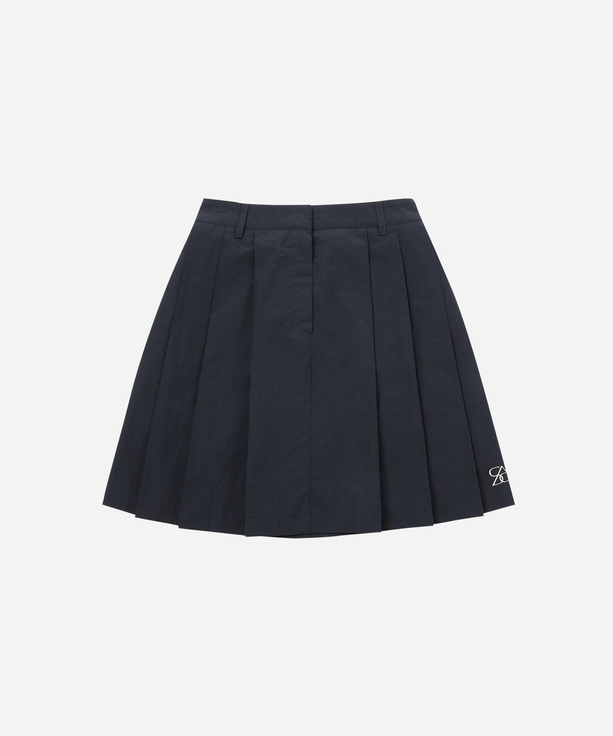 솔트앤초콜릿(SALT AND CHOCOLATE) SAC 나일론 플리츠 스커트 네이비 4W232Z001