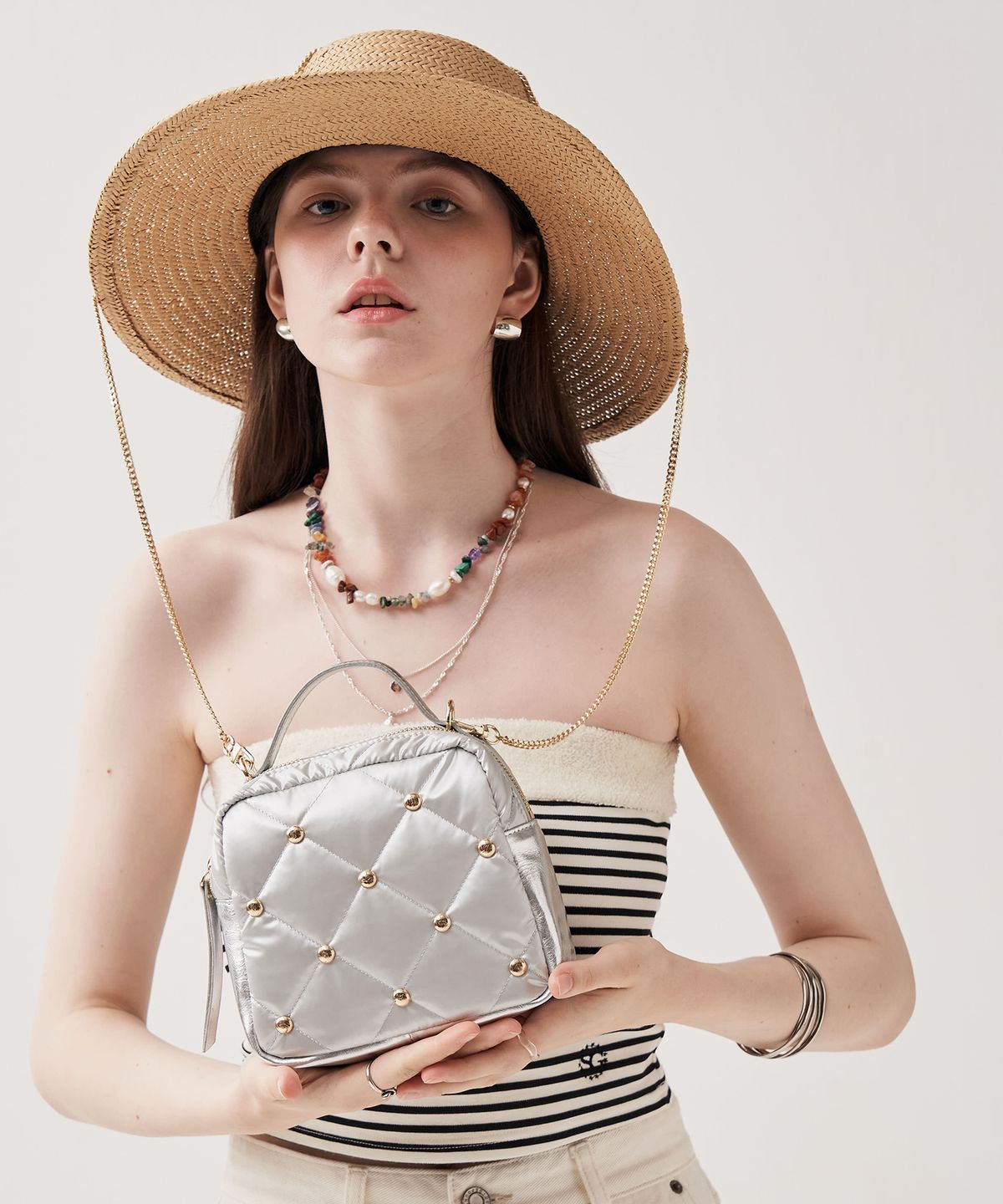 지나인뉴욕(JINA IN NY) 빅토리언미니박스 [실버]