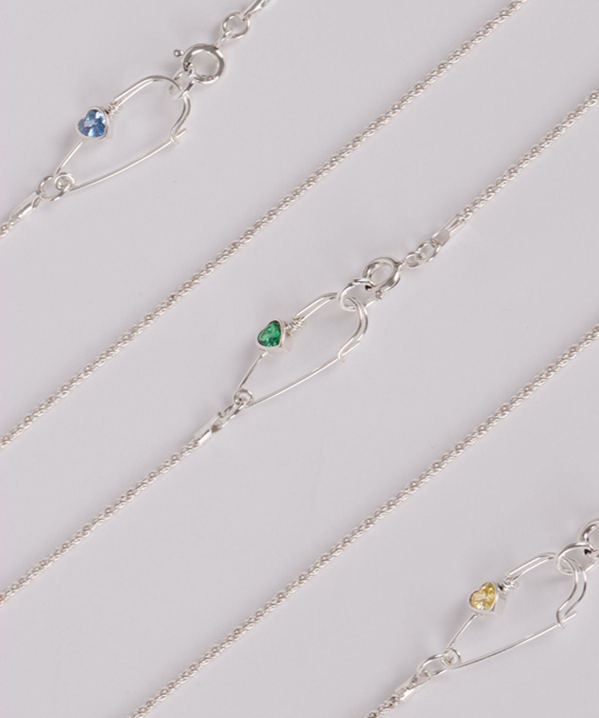 누아보(NUAVO) fragment clip necklace