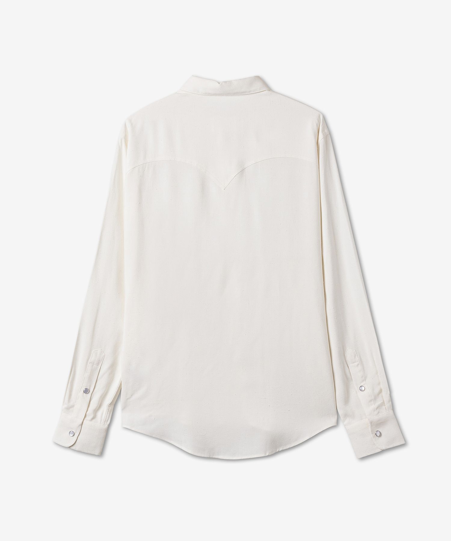 ★AMI PARIS★ Western Shirt Ivory HSH117VI0003168 MUSINSA | AMI Western Shirt - Ivory / HSH117VI0003168