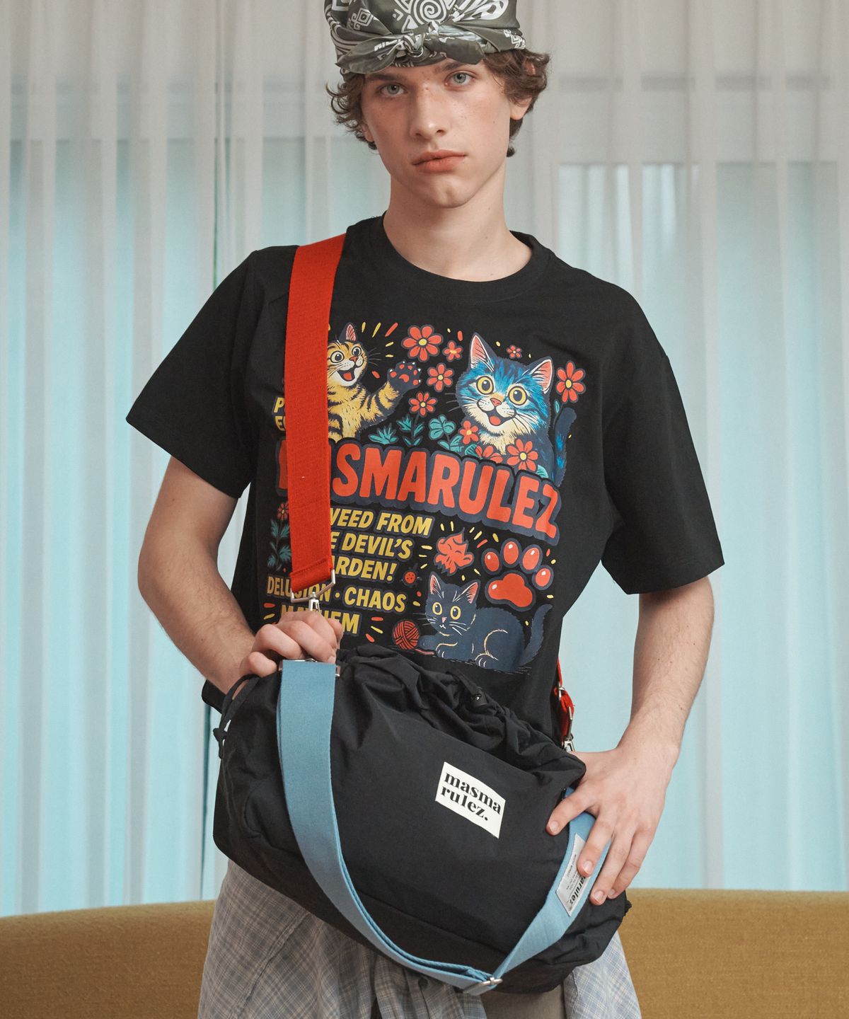 마스마룰즈(MASMARULEZ) Daily string bobu bag _ Black