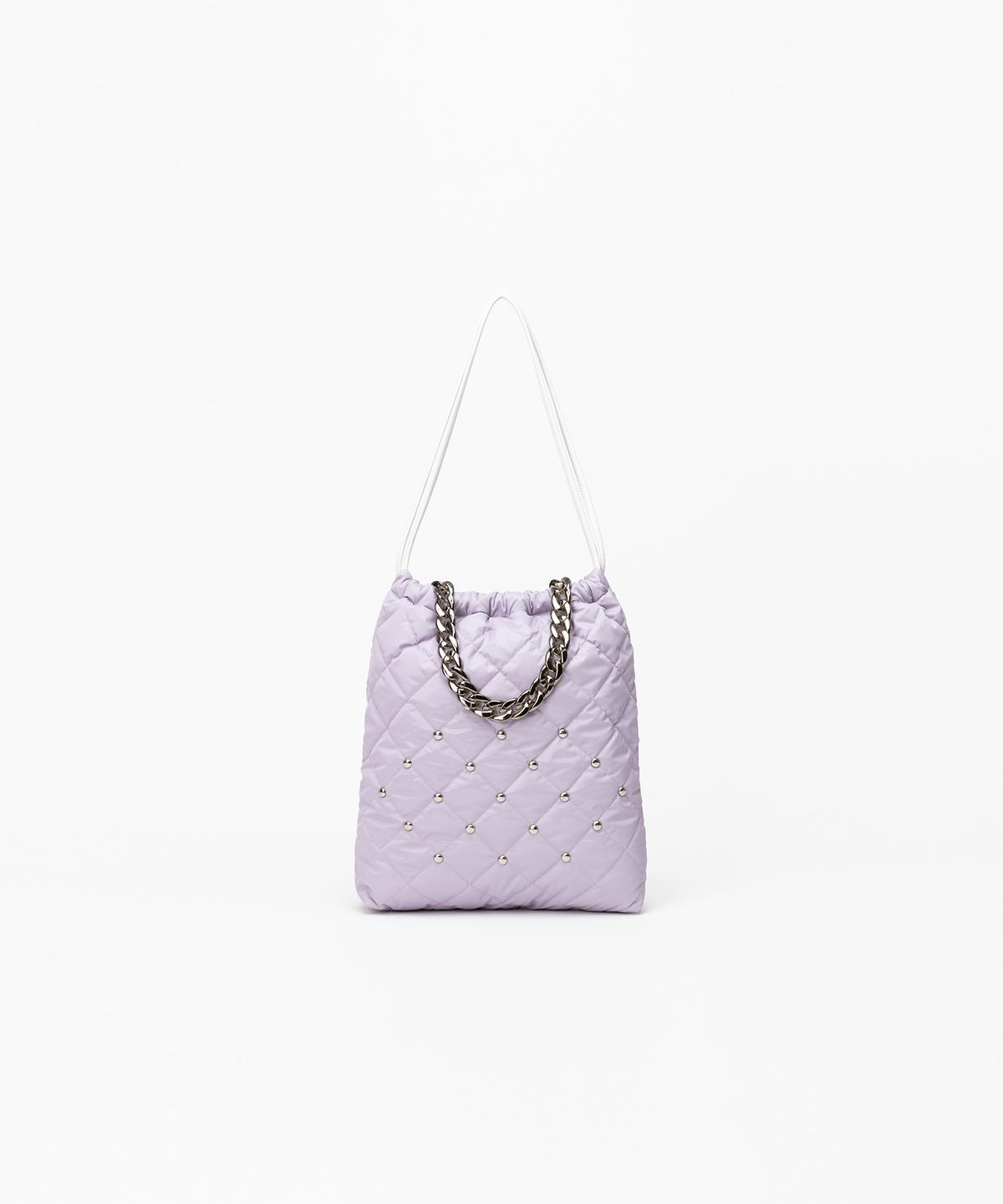 지나인뉴욕(JINA IN NY) 로얄프린세스라지 숄더백 [바이올릿 퀼팅]