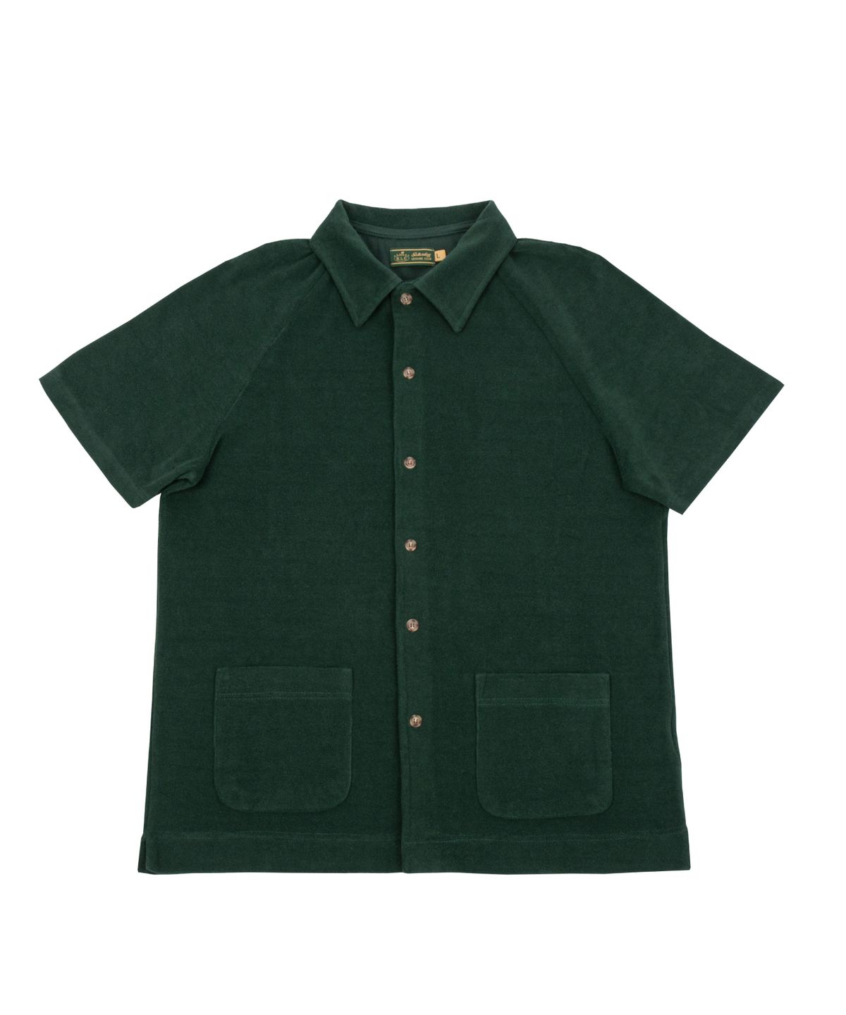 세러데이 레저 클럽(SATURDAY LEISURE CLUB) Leisure Raglan Terry Shirt (Unisex) - British Racing Green