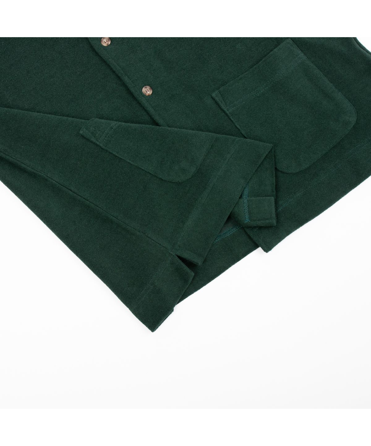 세러데이 레저 클럽(SATURDAY LEISURE CLUB) Leisure Raglan Terry Shirt (Unisex) - British Racing Green
