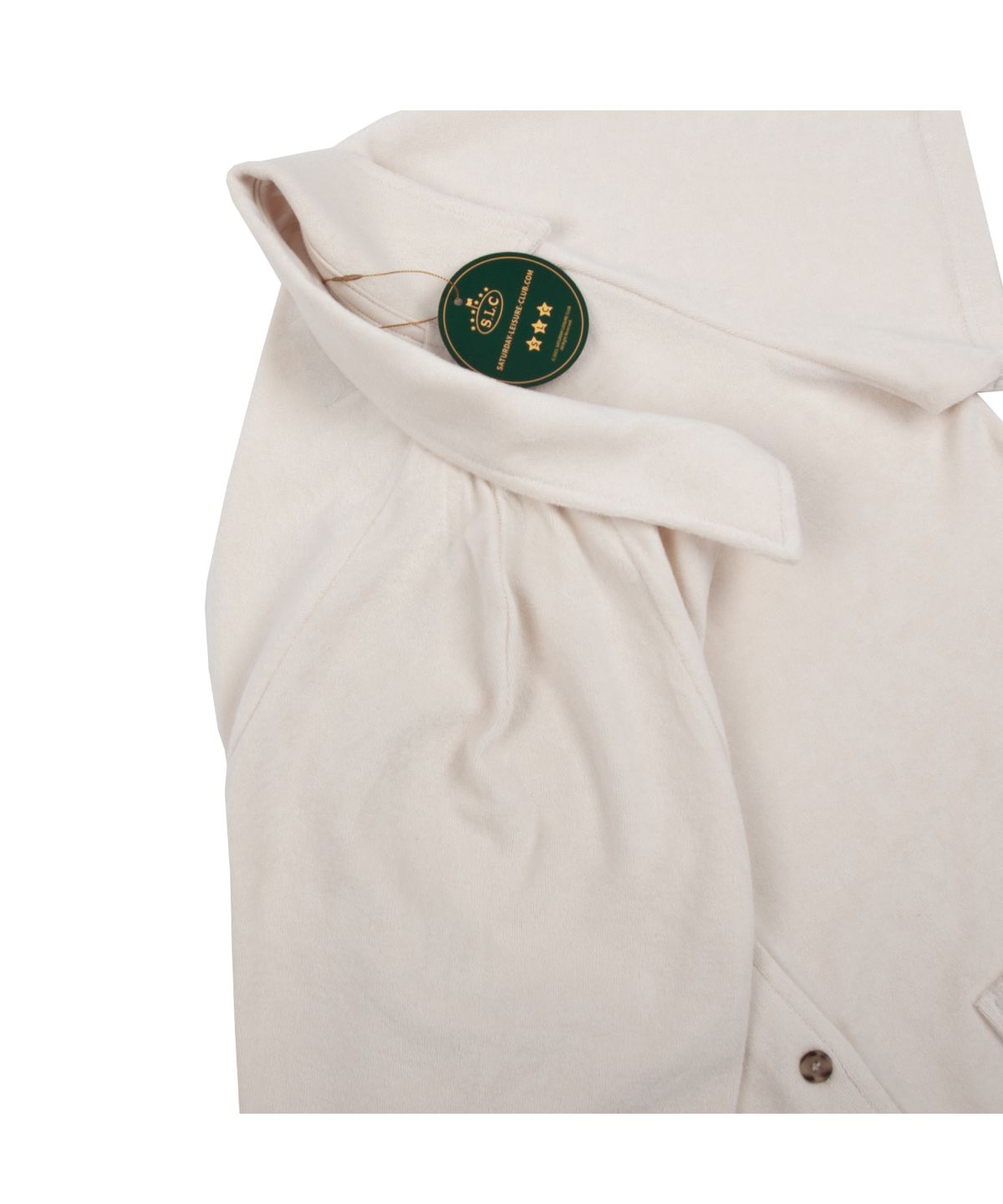 세러데이 레저 클럽(SATURDAY LEISURE CLUB) Leisure Raglan Terry Shirt (Unisex) - Ivory