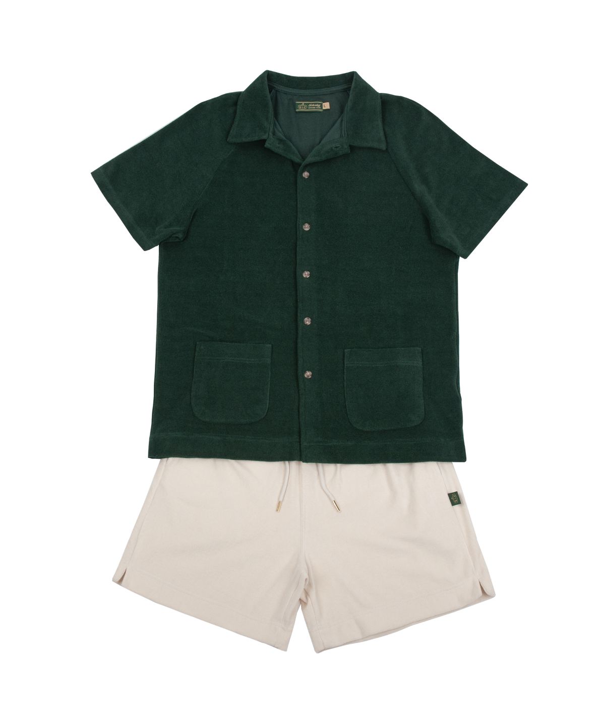 세러데이 레저 클럽(SATURDAY LEISURE CLUB) Leisure Terry Short Pants (Unisex) - Ivory