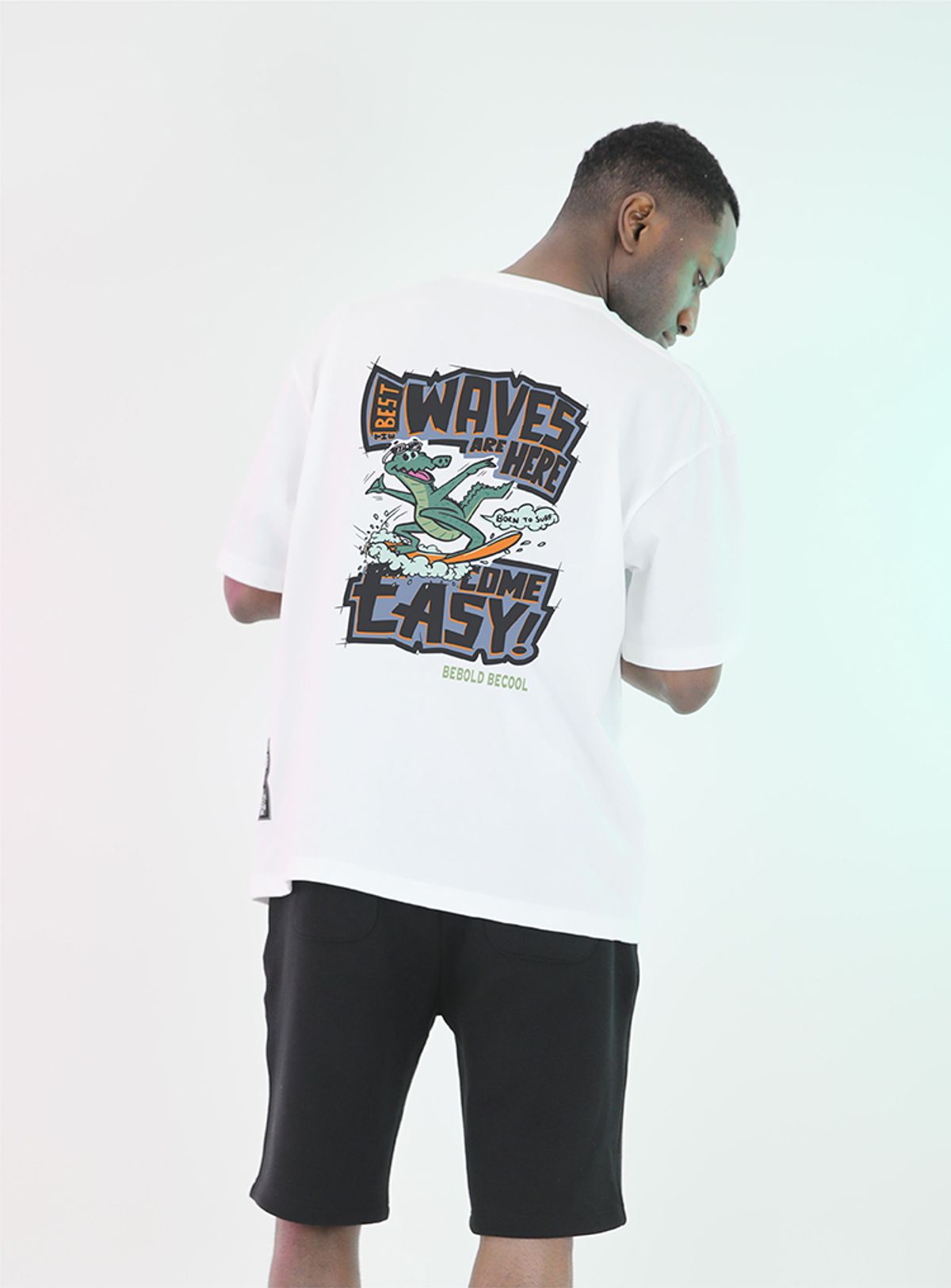 비볼드비쿨(BEBOLD BECOOL) L~6XL 웨이브즈 [T-Shirt]