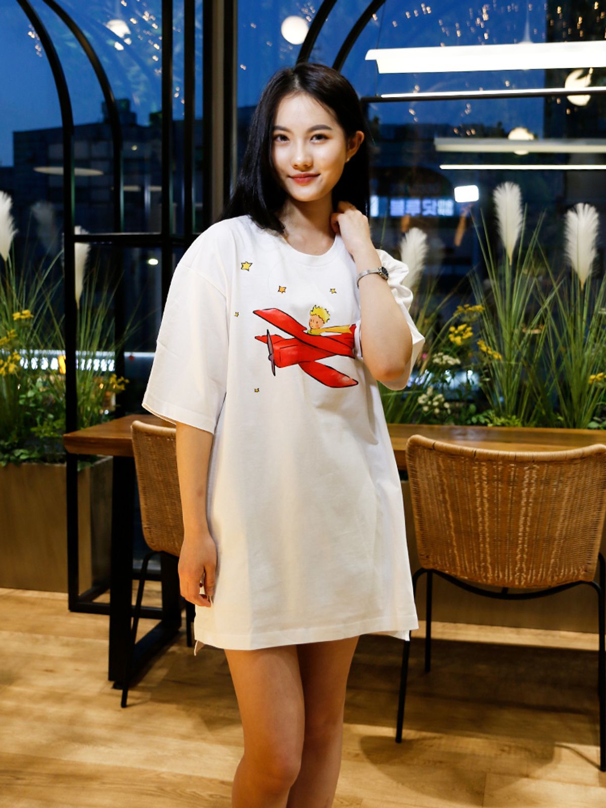 블라뱅(BLAHBANG) 어린왕자 시리즈 어린왕자와 비행기 (화이트)