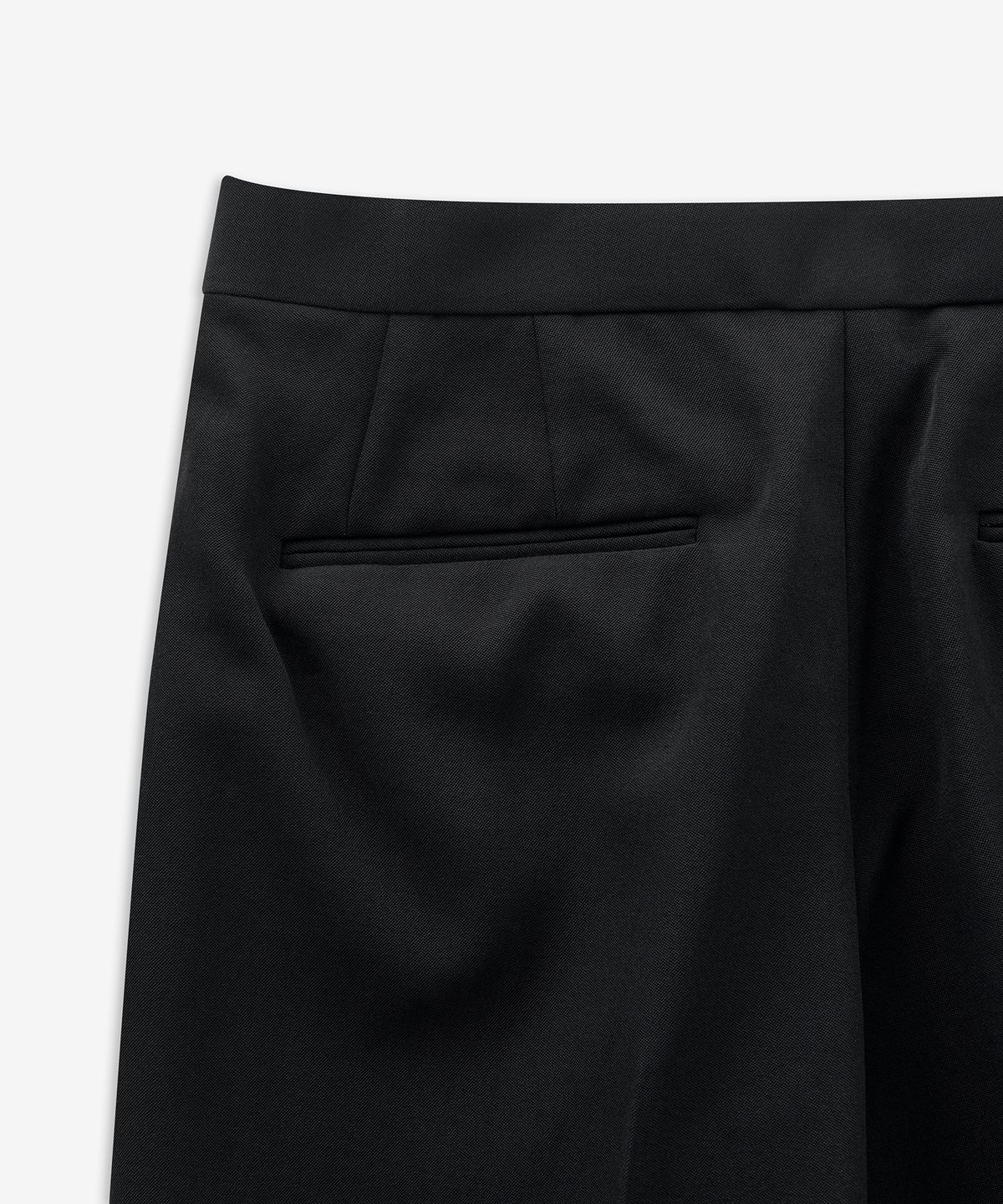 워드로브 엔와이씨(WARDROBE.NYC) 슬림 스트레이트 트라우저 팬츠 - 블랙 / W2073PCBLK