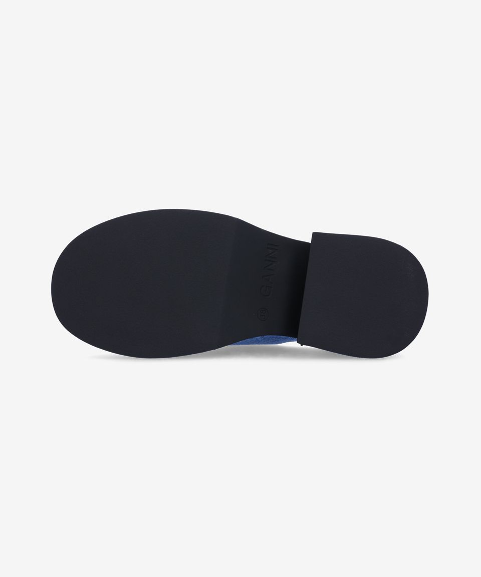 ★Ganni★ Retro Platform Shoes Blue S2042630 MUSINSA | GANNI Retro Platform Shoes - Blue / S2042630