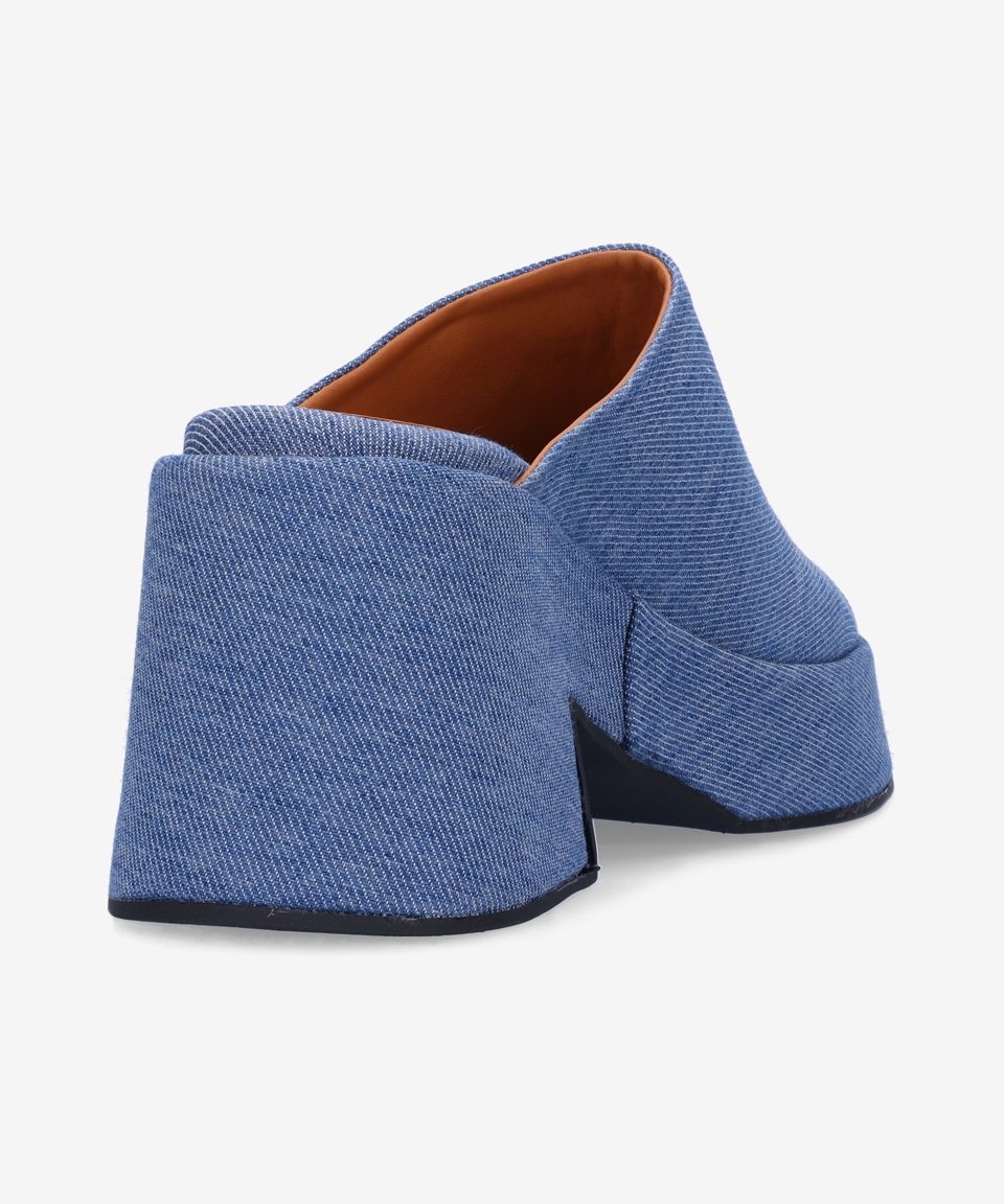 MUSINSA | GANNI Retro Platform Shoes - Blue / S2042630