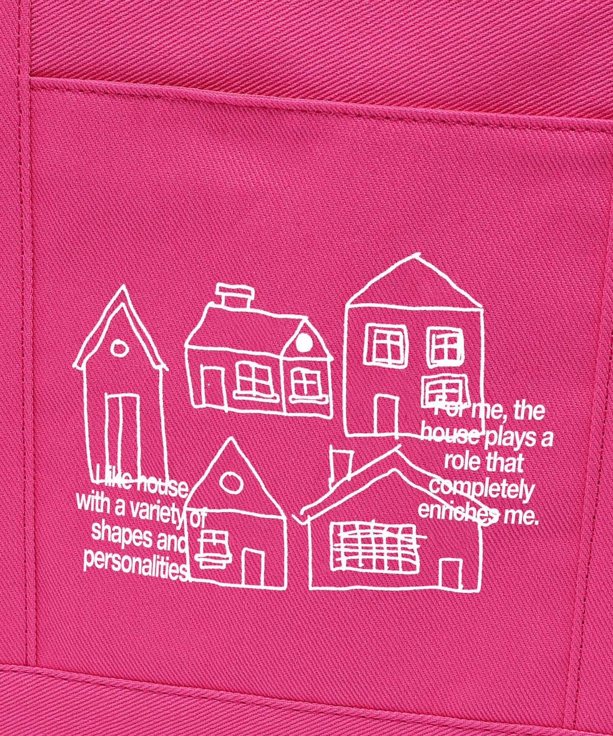 이스트쿤스트(ISTKUNST) [IKXSUH] CANVAS TOTE BAG_PINK(IK2DMMAB43C)