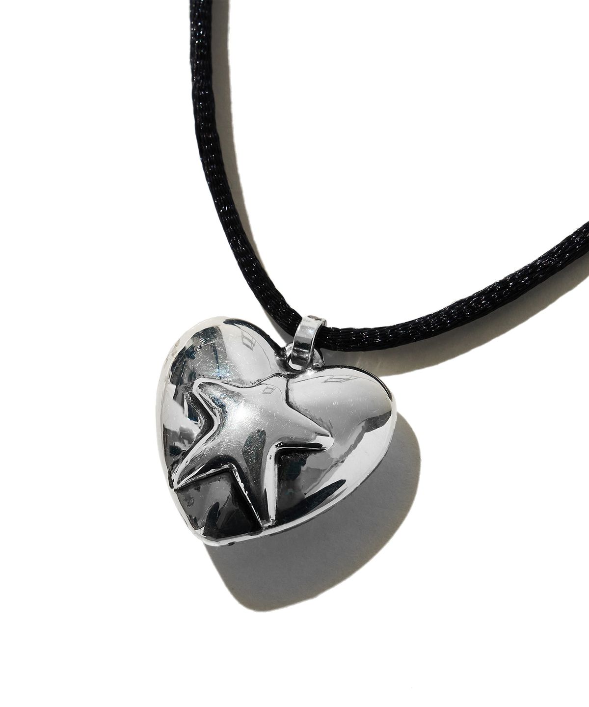 라츠유(LOTSYOU) lotsyou_String Heart Twinkle necklace