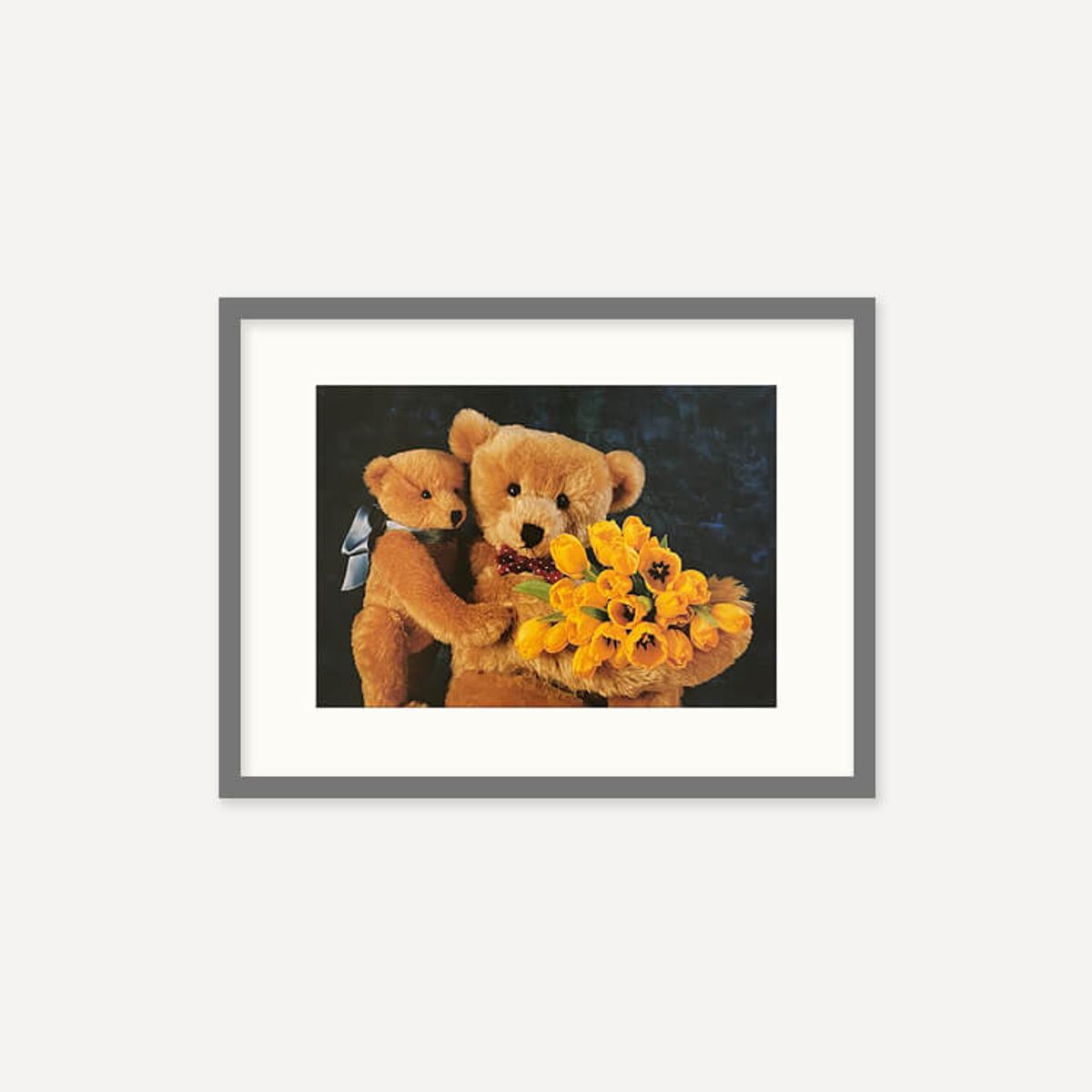 그릿시즌(GREET SEASON) 미르야 드 브리스 Teddybears Love Flowers no.14 (액자 포함)