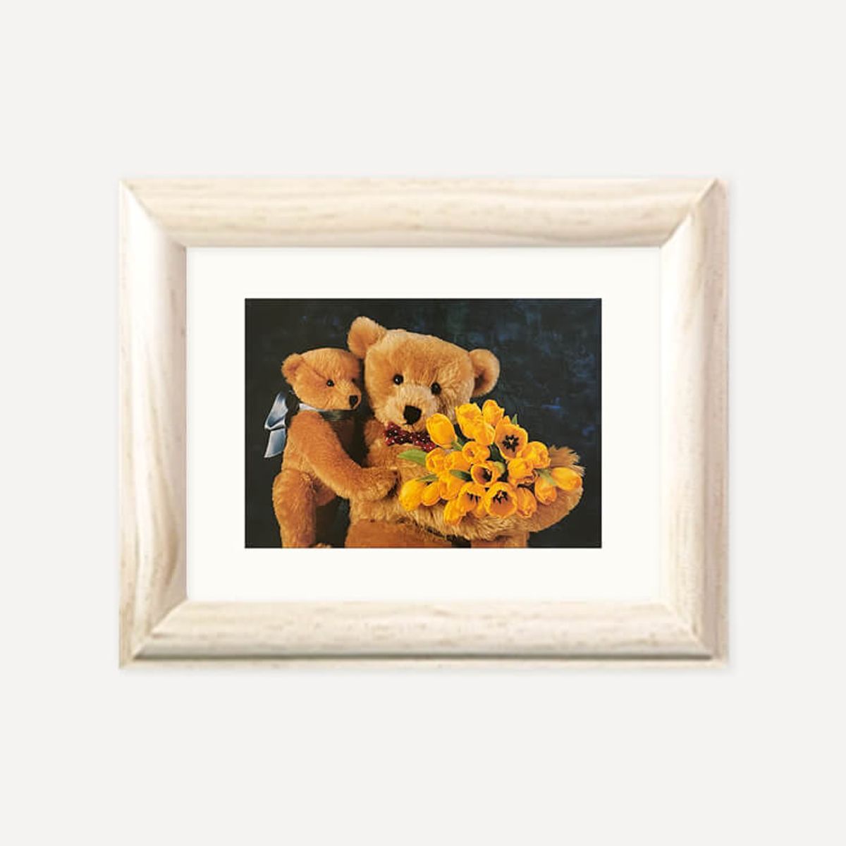 그릿시즌(GREET SEASON) 미르야 드 브리스 Teddybears Love Flowers no.14 (액자 포함)