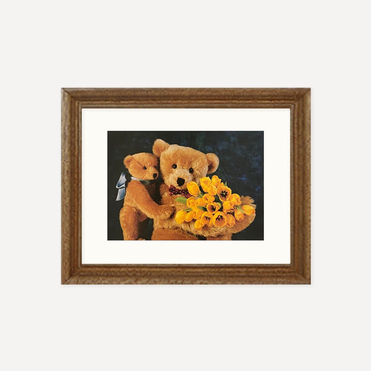 그릿시즌(GREET SEASON) 미르야 드 브리스 Teddybears Love Flowers no.14 (액자 포함)