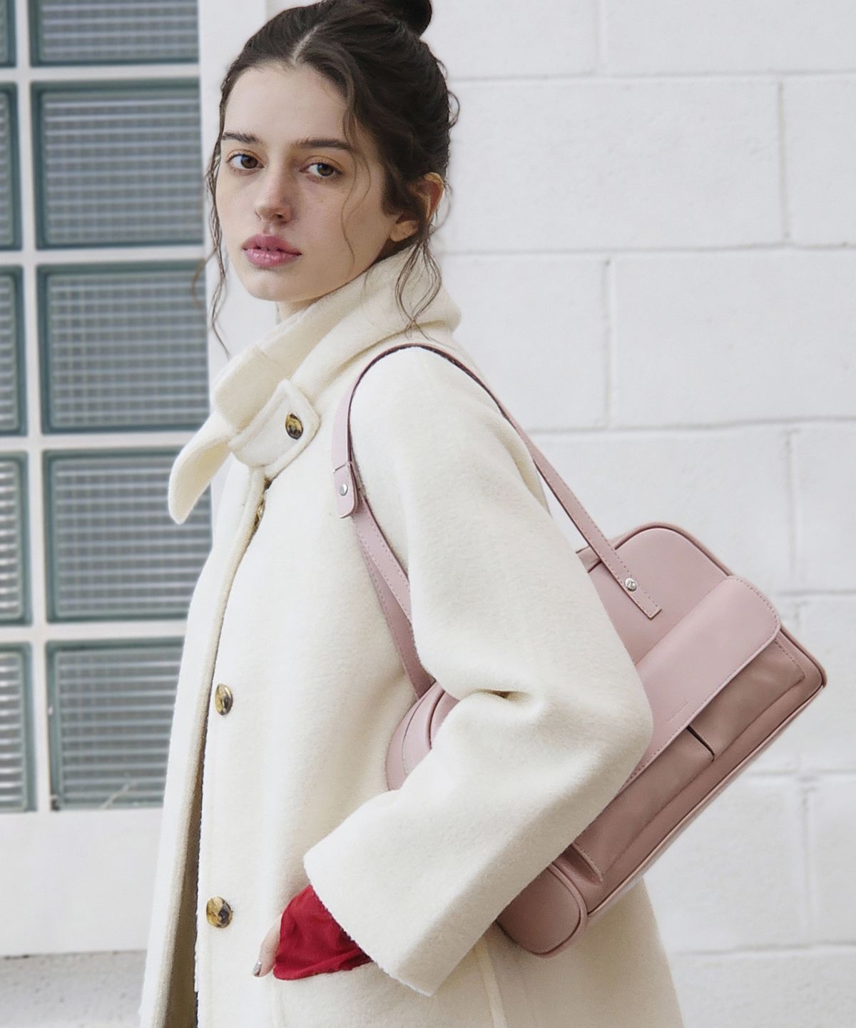 마틴콕스(MATINCOX) Lilia Shoulder (릴리아 숄더백) Softpink