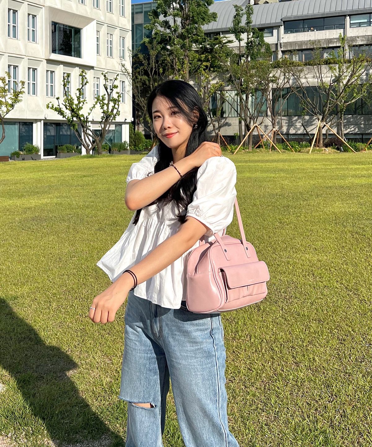 마틴콕스(MATINCOX) Lilia Shoulder (릴리아 숄더백) Softpink