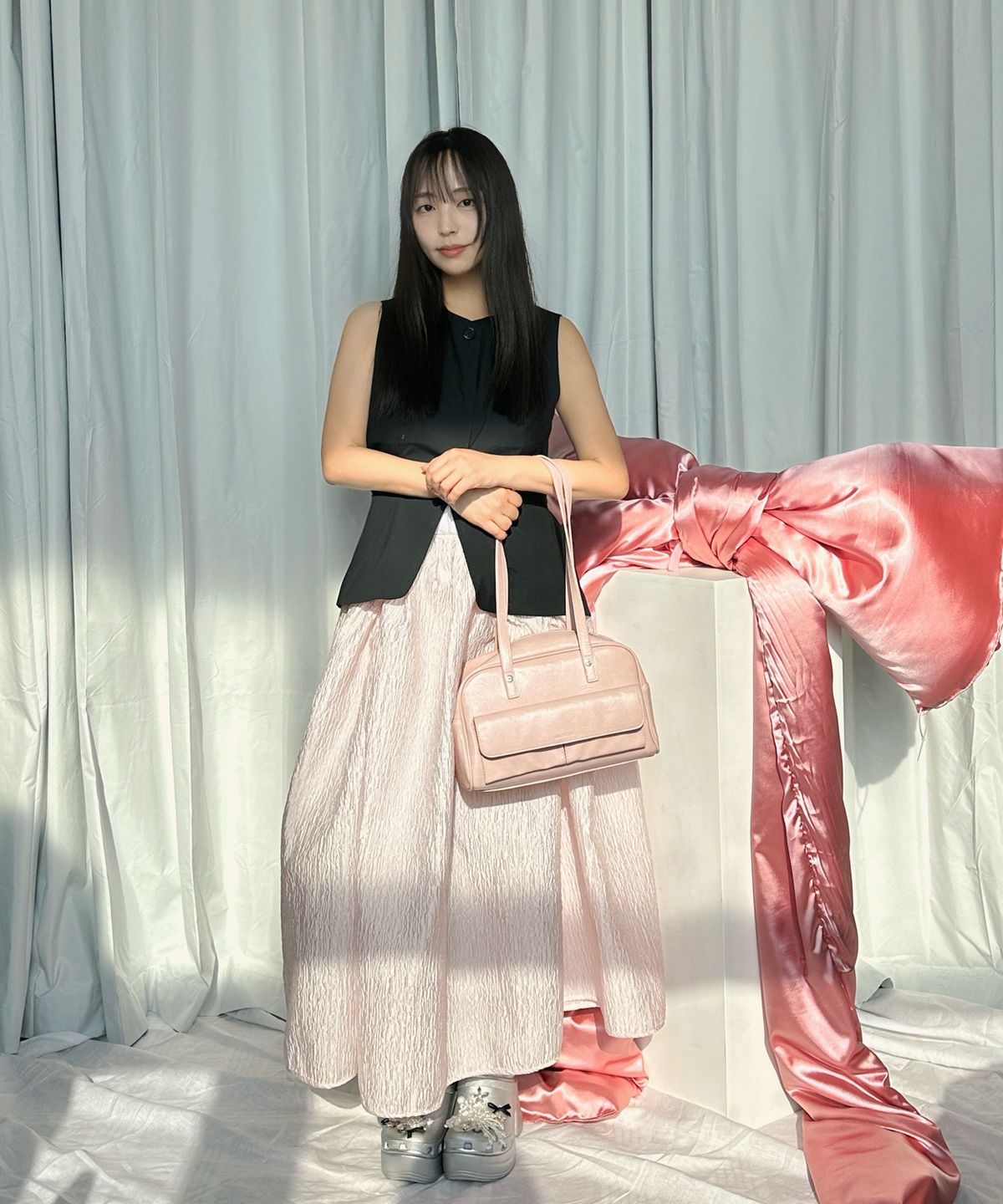 마틴콕스(MATINCOX) Lilia Shoulder (릴리아 숄더백) Softpink