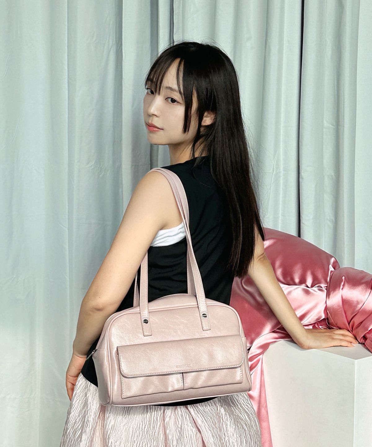 마틴콕스(MATINCOX) Lilia Shoulder (릴리아 숄더백) Softpink