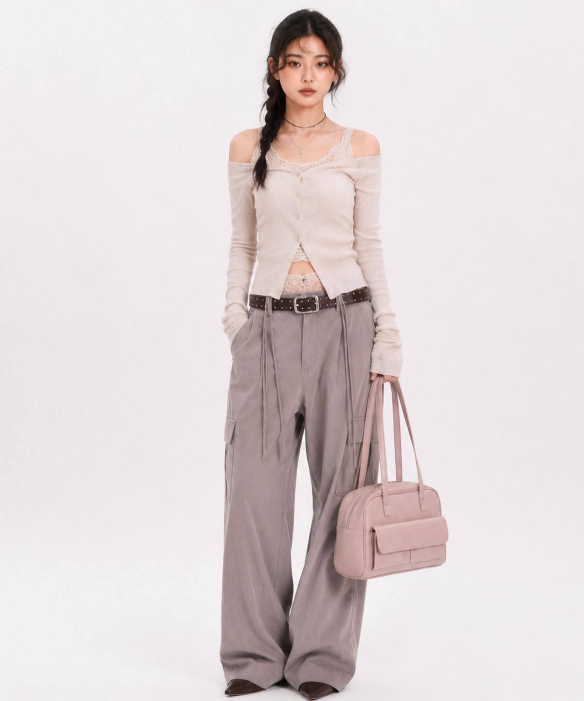 마틴콕스(MATINCOX) Lilia Shoulder (릴리아 숄더백) Softpink