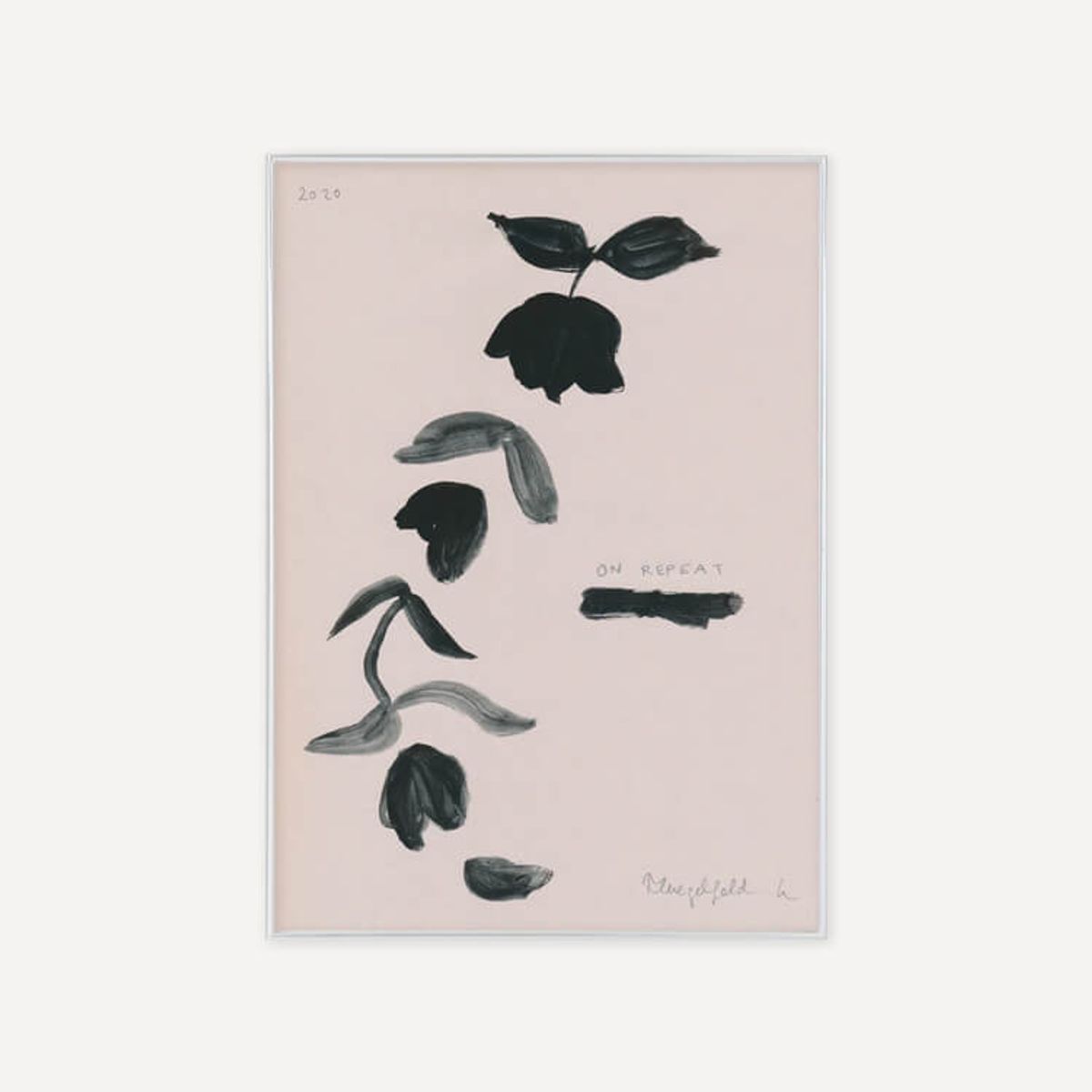 그릿시즌(GREET SEASON) 리사 플루겔펠트 On Repeat(50*70, 액자 포함)