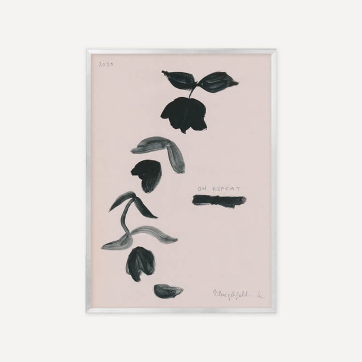 그릿시즌(GREET SEASON) 리사 플루겔펠트 On Repeat(50*70, 액자 포함)