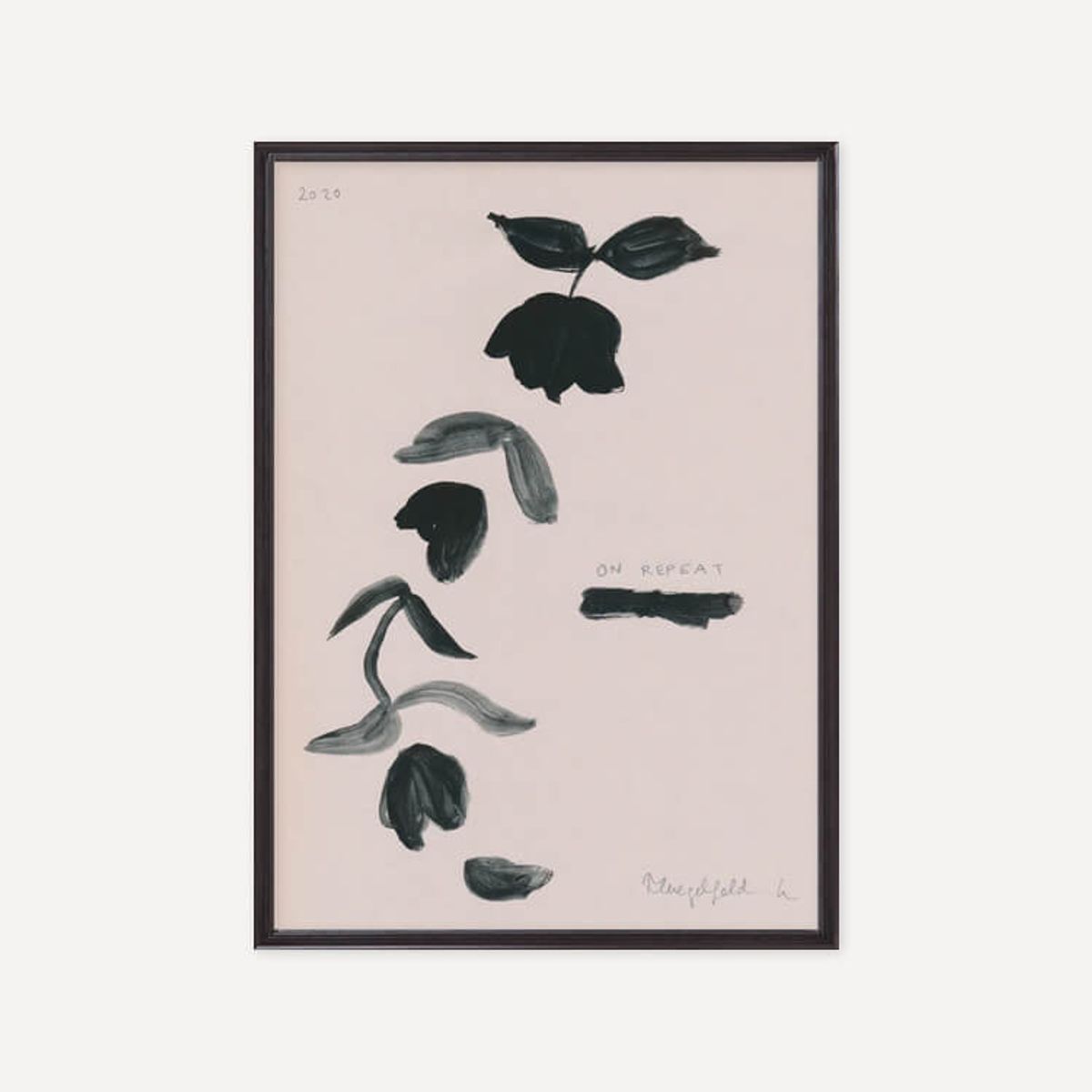 그릿시즌(GREET SEASON) 리사 플루겔펠트 On Repeat(50*70, 액자 포함)