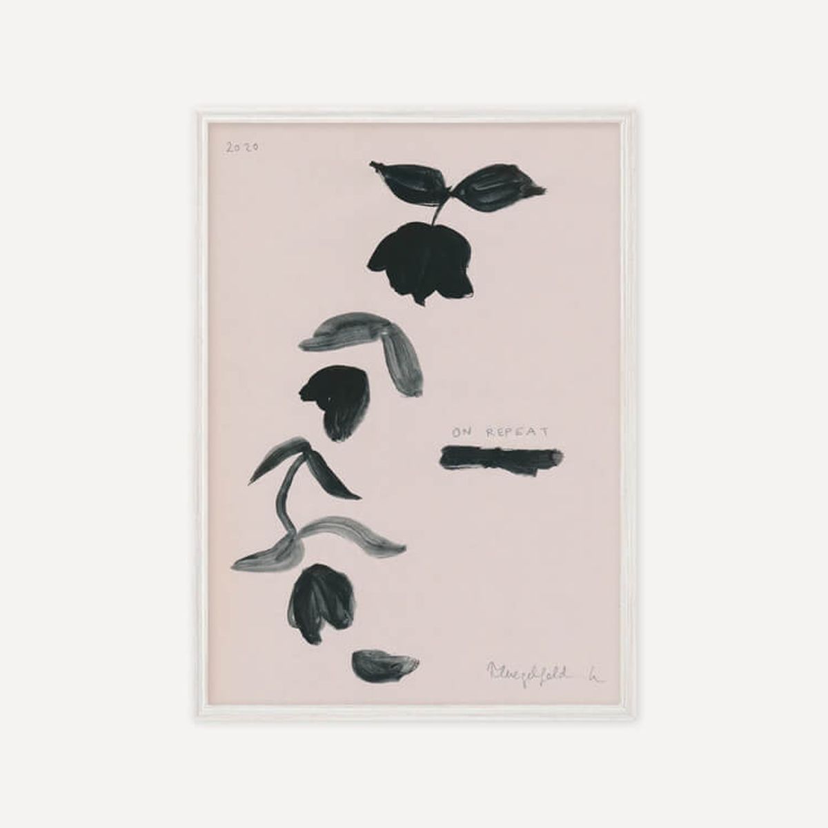 그릿시즌(GREET SEASON) 리사 플루겔펠트 On Repeat(50*70, 액자 포함)