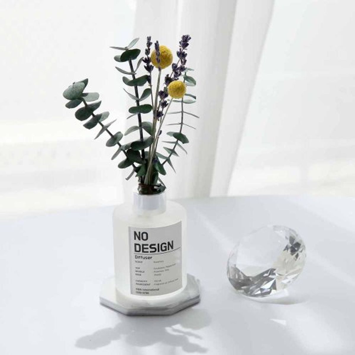 노디자인(NODESIGN) 향기에 집중한 디퓨저 150ml (드라이플라워 추가 가능)