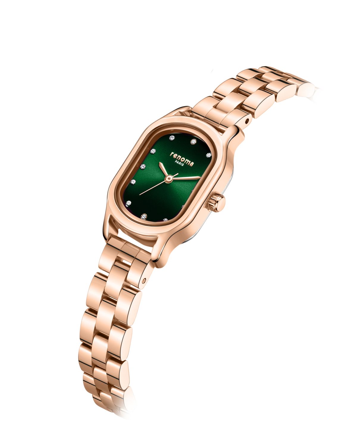 레노마 시계(RENOMA WATCH) RE2303 여성용 메탈 밴드 시계 GN