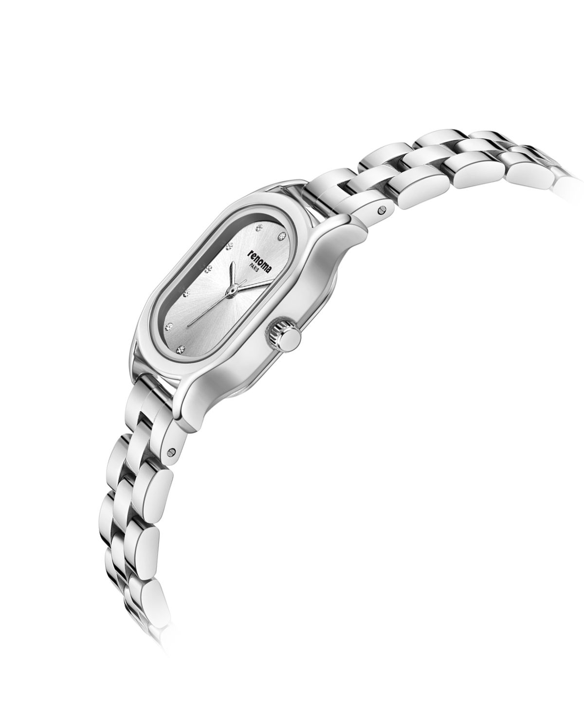 레노마 시계(RENOMA WATCH) RE2303 여성용 메탈 밴드 시계 WH