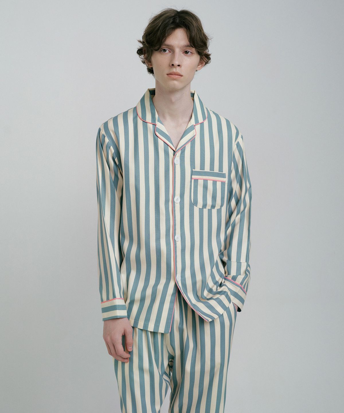 조스라운지(JO'S LOUNGE) [웜모달] (couple) Greek Pajama Set