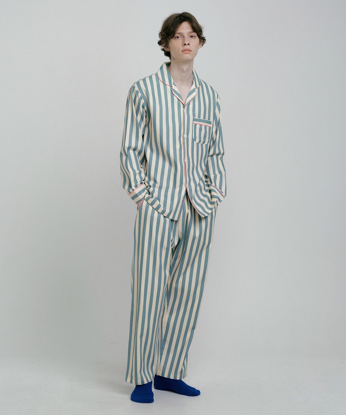 조스라운지(JO'S LOUNGE) [웜모달] (couple) Greek Pajama Set