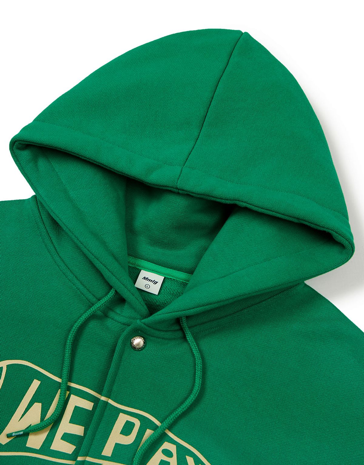 엠엠엘지(MMLG) [Mmlg] WE PLAY HOOD JUMPER (GREEN C)