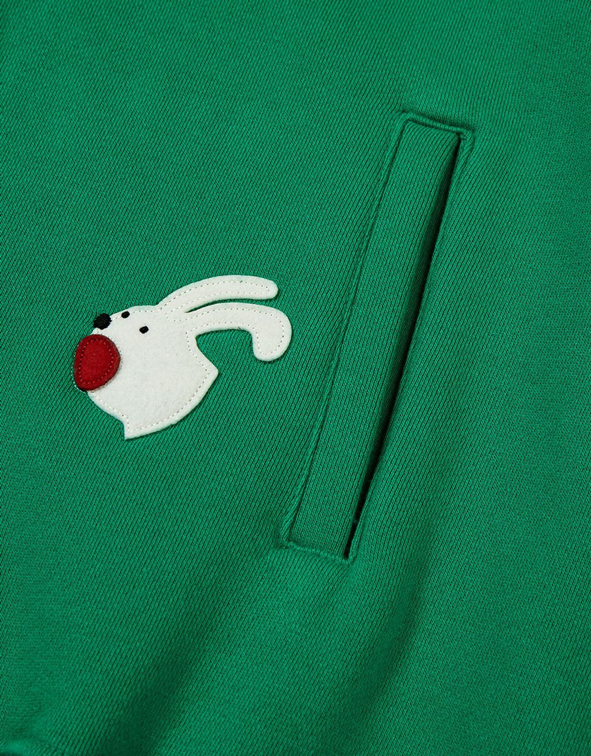 엠엠엘지(MMLG) [Mmlg] WE PLAY HOOD JUMPER (GREEN C)