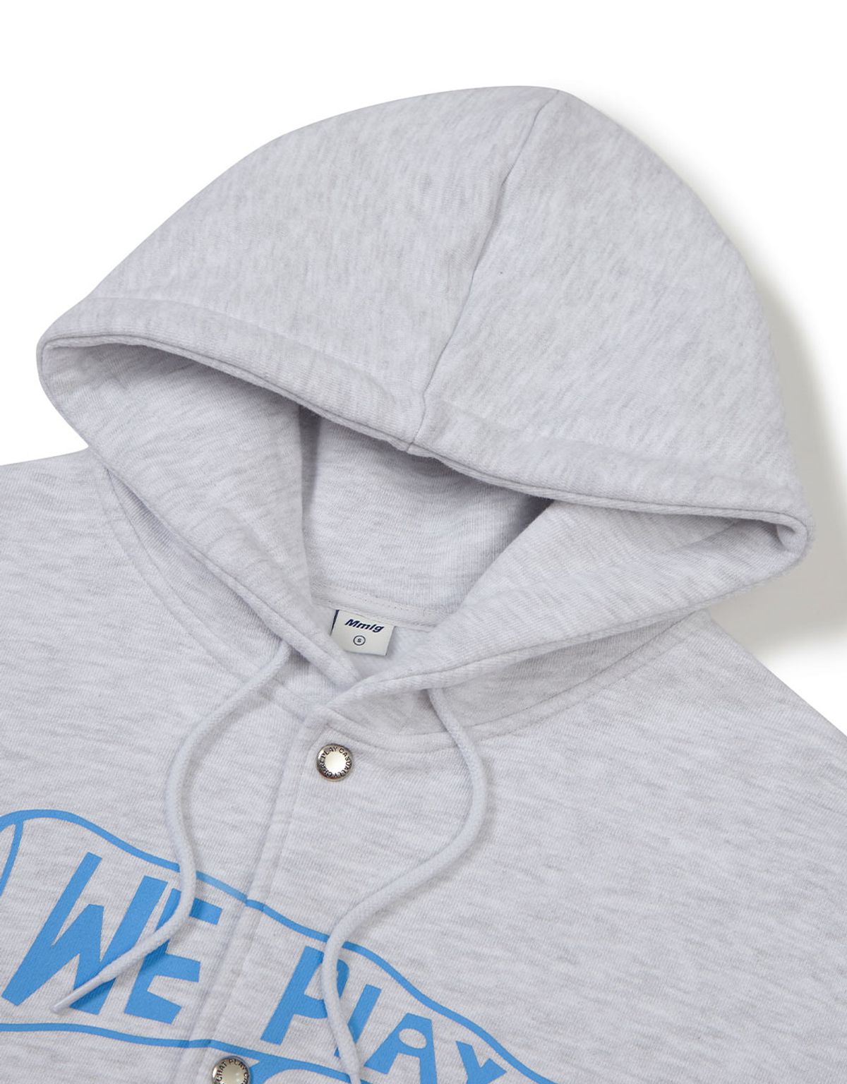 엠엠엘지(MMLG) [Mmlg] WE PLAY HOOD JUMPER (ASH GREY)