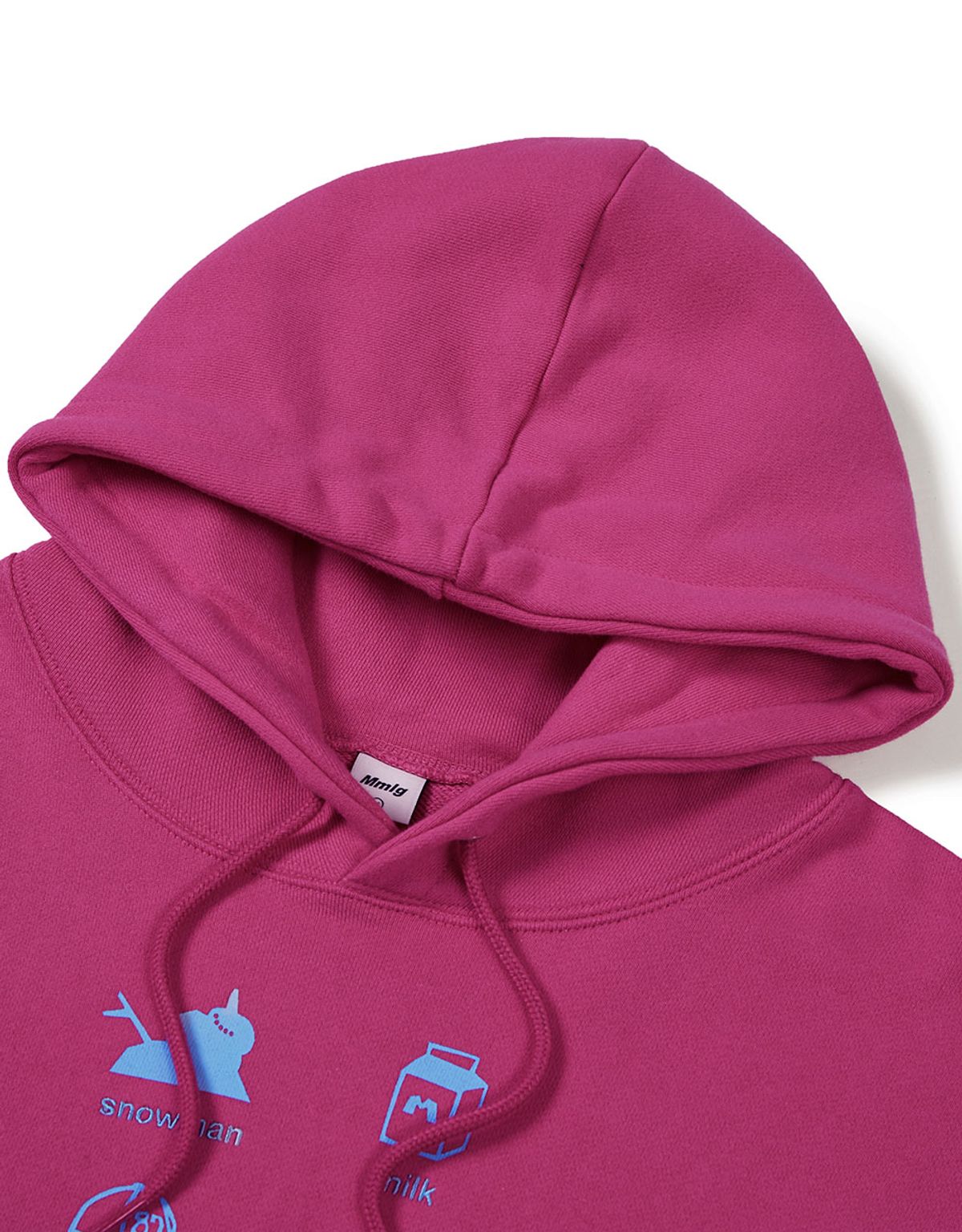 엠엠엘지(MMLG) [Mmlg] BLUE IN THE WORLD HOOD (FLOW PINK)