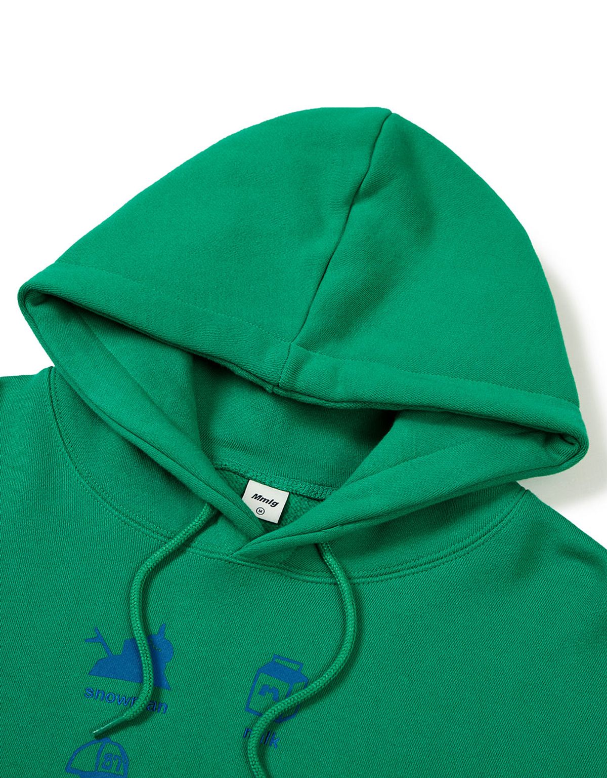엠엠엘지(MMLG) [Mmlg] BLUE IN THE WORLD HOOD (GREEN C)