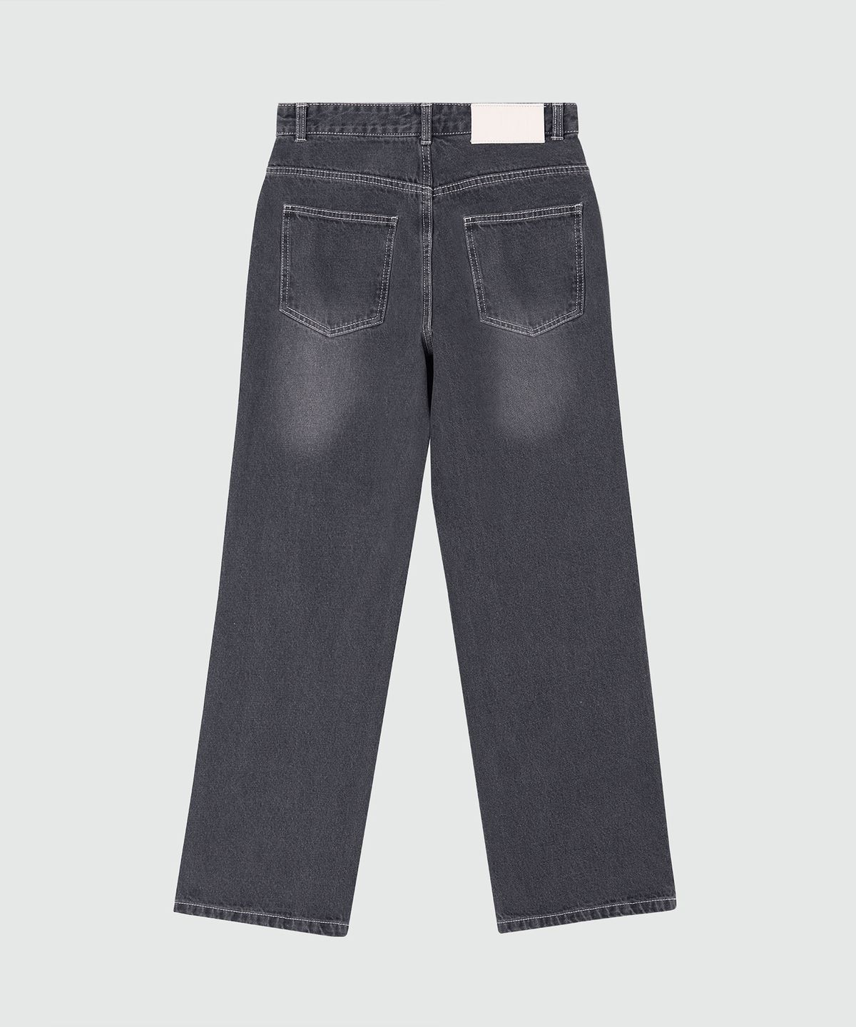 데케트(DECET) Dawn Semi Wide Jeans DCPT002CutBlack